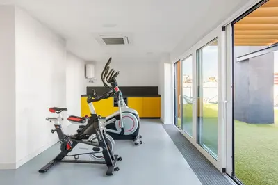 Gimnasio o instalaciones de fitness de Java - 3 bedroom and shared pool in Almagro