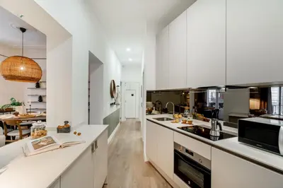 Una cocina o zona de cocina en Selim - 3 bedrooms in Palacio
