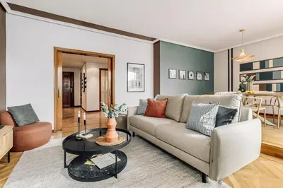 Zona de estar de Rumi - 2 bedrooms in Goya