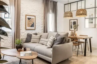 Zona de estar de Somma - 2 bedrooms in Almagro