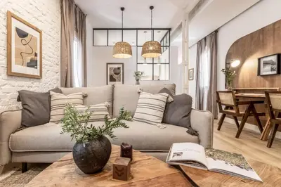 Zona de estar de Somma - 2 bedrooms in Almagro