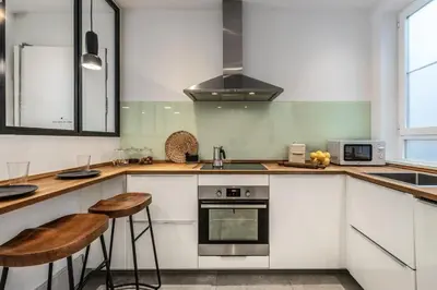 Una cocina o zona de cocina en Sapore - 2 bedrooms in Justicia