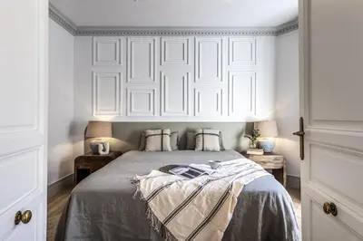 Cama o camas de una habitación en Sapore - 2 bedrooms in Justicia