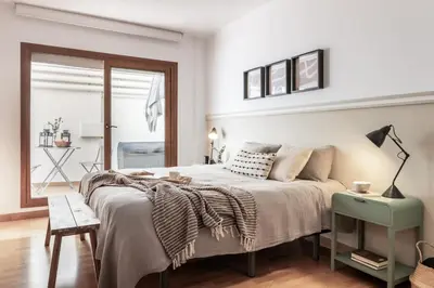 Cama o camas de una habitación en Vega - 2 bedroom in Salamanca
