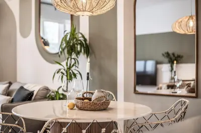 Zona de estar de Volturna - 1 bedroom in Recoletos