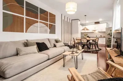 Zona de estar de Nijar - 3 bedrooms in Almagro