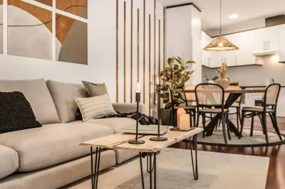 Zona de estar de Nijar - 3 bedrooms in Almagro