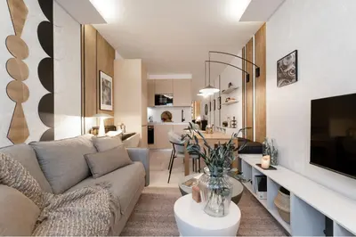 Una televisión o centro de entretenimiento en Cori - 1 bedroom in Trafalgar