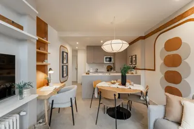 Zona de estar de Izmir - 1 bedroom in Cuatro Caminos