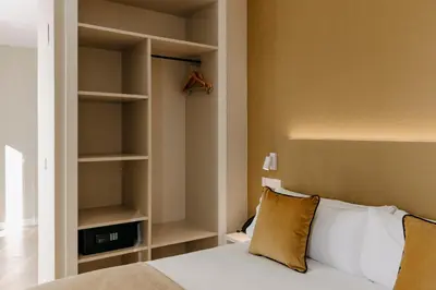 Cama o camas de una habitación en Hotel Pax Atocha