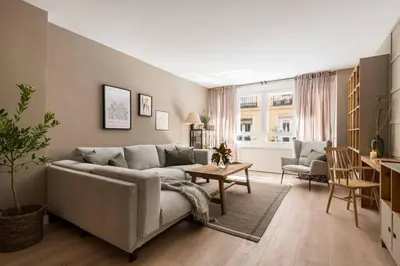 Zona de estar de Radda - 2 bedrooms in Justicia