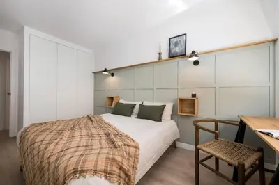 Cama o camas de una habitación en Radda - 2 bedrooms in Justicia