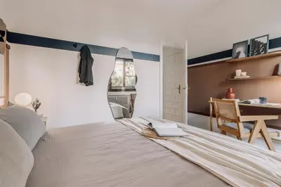 Cama o camas de una habitación en Selvi - 1 bedroom and terrace in El Viso