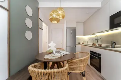 Una cocina o zona de cocina en Acari - 1 bedroom and pool in Lista