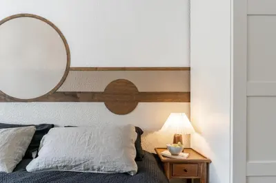 Cama o camas de una habitación en Bambu - 1 bedroom and balcony in Lista