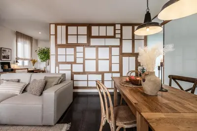 Zona de estar de LORA - 2 bedroom apartment in Almagro