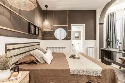 Cama o camas de una habitación en Utrera - 4 bedrooms in Trafalgar