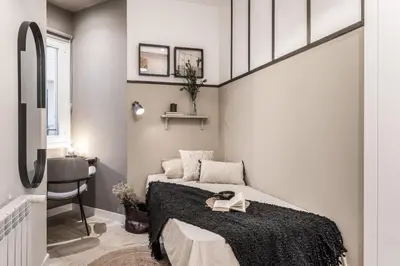 Cama o camas de una habitación en Utrera - 4 bedrooms in Trafalgar