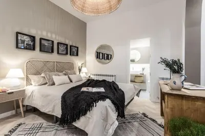 Cama o camas de una habitación en Ojen - 4 bedrooms in Trafalgar