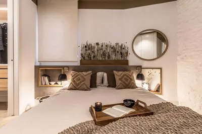 Cama o camas de una habitación en Cazorla - 2 bedrooms in Trafalgar