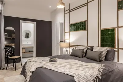 Cama o camas de una habitación en Baza - 3 bedrooms and office in Trafalgar