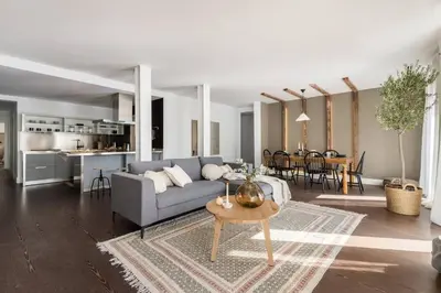 Zona de estar de Chianti - 2 bedrooms in Malasaña