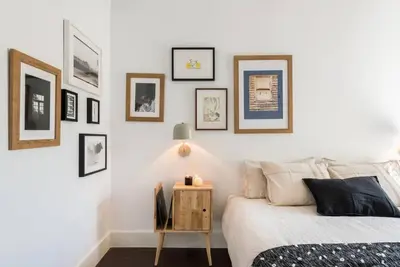 Cama o camas de una habitación en Chianti - 2 bedrooms in Malasaña