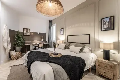 Cama o camas de una habitación en Pedra - 4 bedrooms in Trafalgar