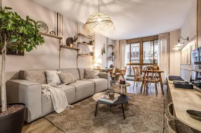 Zona de estar de Tavira - 3 bedrooms apartment in Recoletos