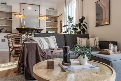 Zona de estar de Betawi - 3 bedroom in Chamberí