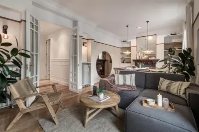 Zona de estar de Betawi - 3 bedroom in Chamberí