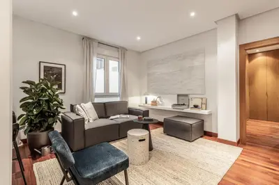 Zona de estar de Vero - 3 bedroom apartment in Goya