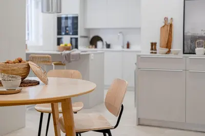 Una cocina o zona de cocina en Sanggar - 3 bedrooms in Almagro