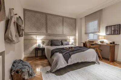 Cama o camas de una habitación en Carmona - 3 bedrooms in Salamanca
