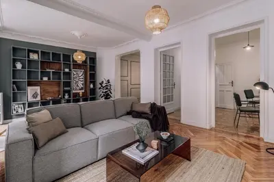 Zona de estar de Librandi - 2 bedrooms in Lista