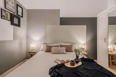 Cama o camas de una habitación en Librandi - 2 bedrooms in Lista
