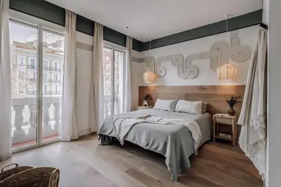 Cama o camas de una habitación en Bomonti - 4 bedrooms in Lista