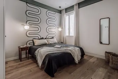 Cama o camas de una habitación en Bomonti - 4 bedrooms in Lista