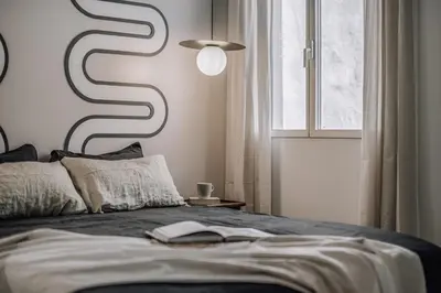 Cama o camas de una habitación en Bomonti - 4 bedrooms in Lista