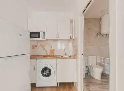 Una cocina o zona de cocina en Wood 2