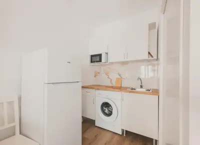 Una cocina o zona de cocina en Wood 2