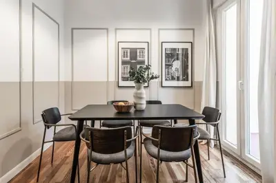 Zona de estar de Pino - 3 bedroom in Chamberí