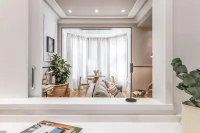 Una televisión o centro de entretenimiento en Blu - 1 bedroom in Almagro
