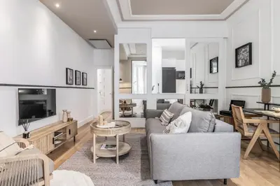 Zona de estar de Blu - 1 bedroom in Almagro