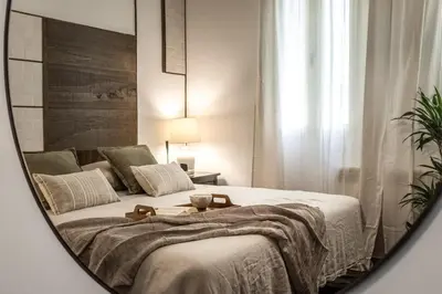 Cama o camas de una habitación en Uzer - 2 bedrooms in Recoletos