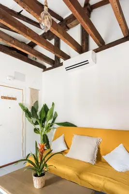 Zona de estar de Cottage & Vintage