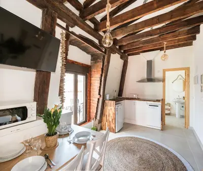 Una cocina o zona de cocina en Cottage & Vintage