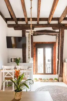 Zona de estar de Cottage & Vintage