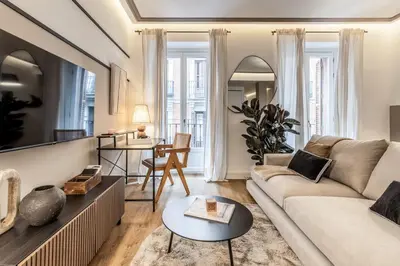 Zona de estar de Sauco - 2 bedrooms in Centro