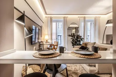Zona de estar de Sauco - 2 bedrooms in Centro